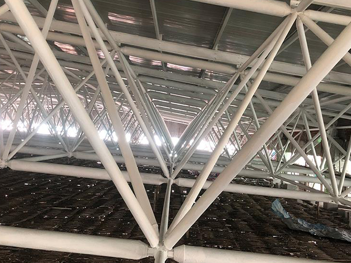 新密大型螺栓球网架施工厂家