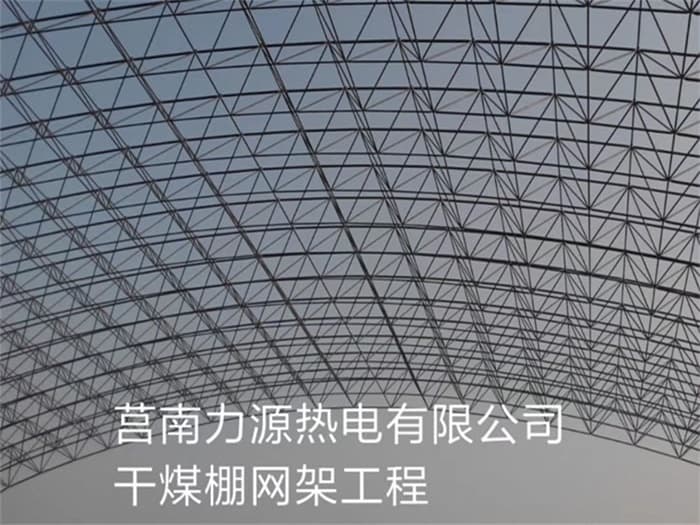 新密力源热电有限公司干煤棚网架工程