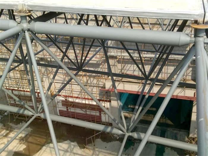 新密公安局网架天基板屋面